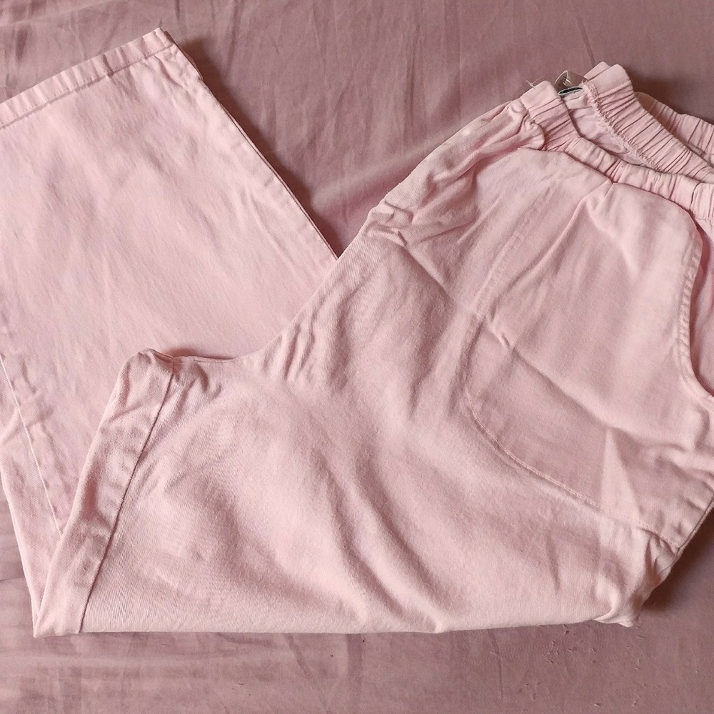 Denim and co sz 1x pink capris